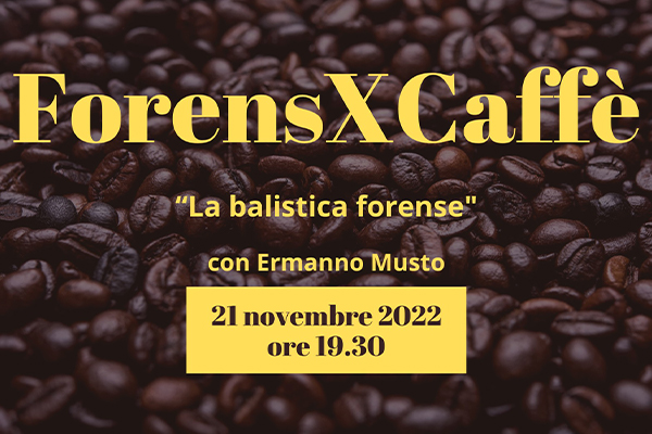 Webinar su La Balistica Forense - Forensics Group