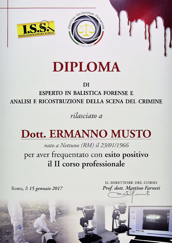 Diploma Balistica ISS