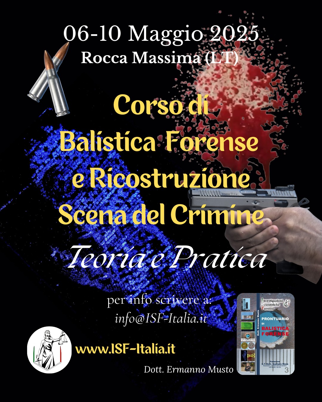 Corso di balistica forense e scena del crimine
